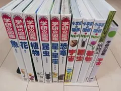 自然科学図鑑11冊セット（宇宙・植物・昆虫・恐竜など）