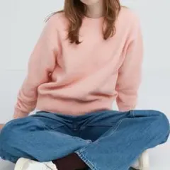 秋に♡ユニクロクルーネックL