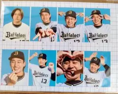 宮城大弥〈証明写真風ステッカー〉オリックスバファローズ
