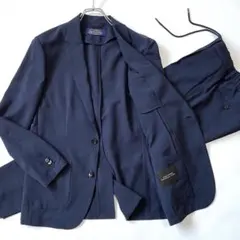 美品シアサッカー✨ダメリーノ×ナノユニバース セットアップ 洗える伸縮 春夏M