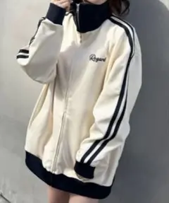 INGNI イング サイドライン胸ロゴトラックジャージ