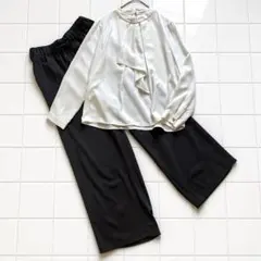 コーデ売り　オフィスカジュアル　パンツセットアップ　きれいめ　ロペピクニック
