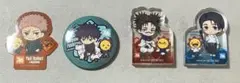 コジマ　呪術廻戦コラボ　アクリルブロック&缶バッジ、ステッカーセット