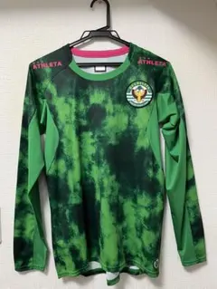 ATHLETA 長袖シャツ グリーン迷彩 S