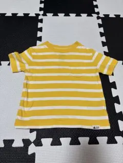 GAP ボーダーTシャツ イエロー 18-24ヶ月