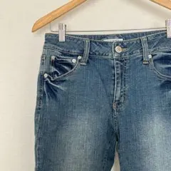 【COLZA】 ヴィンテージ風ブルーデニム アメカジ 古着女子 ストレートのサムネイル