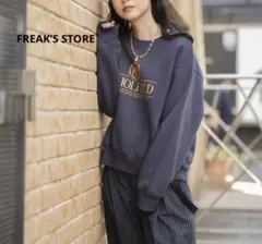 FREAK'S STORE SCHOLFIELD スウェット ネイビー