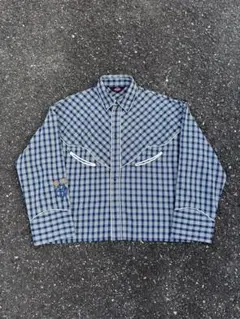 Townecraft チェック柄シャツ M ウエスタンシャツ