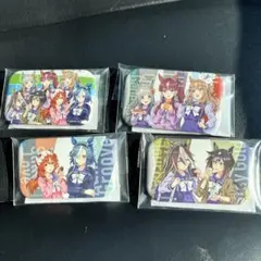アニメキャラクター 缶バッジ 4個セット