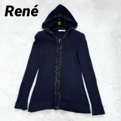 【美品】Rene ルネ ダブルジップニットパーカー 34 2025年最新】Rene レディース パーカーの人気アイテム - メルカリ