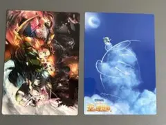 鬼滅の刃・ドラえもん 下敷き 2枚セット