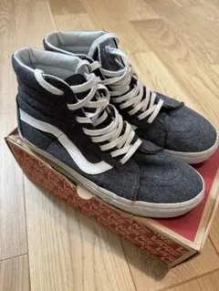 Vans Sk8-Hi グレー ハイカットスニーカー　27cm