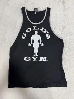 GOLD'S GYM ゴールドジム　ブラックタンクトップ　M