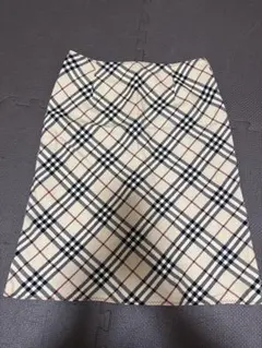 BURBERRY BLUE LABEL チェック柄タイトスカート 36