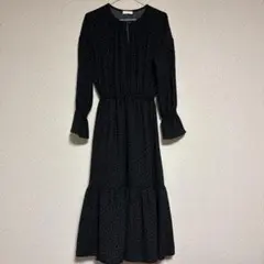 earth music&ecology ドット柄 ワンピース