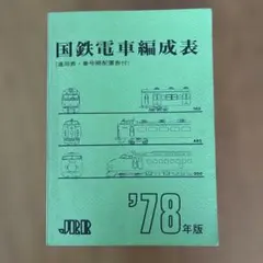 【希少】国鉄電車編成表1979年版ジェー·アール·アール発行①当時のオリジナル 希少】国鉄電車編成表1979年版ジェー·アール·アール発行①当時の