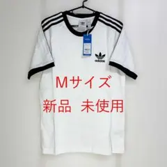 【新品タグ付】adidas Tシャツ 白 M スリーストライプス IA4846
