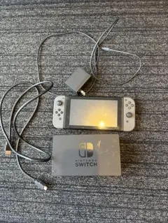 Nintendo Switch グレー 本体 ACアダプター付き
