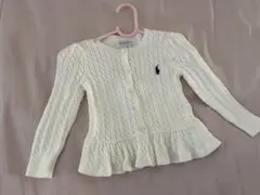 Ralph Lauren ラルフローレン ベビー ケーブルニットカーディガン
