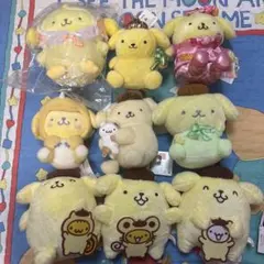 ポムポムプリン マフィン あつめて ぬいぐるみ マスコット まとめ売り