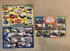 ピクチュアパズル　はたらくじどうしゃ、だいすきしんかんせん、きかんしゃトーマス