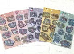 【正規品】　サンリオ　ウォーターシール　キティ　マイメロ　クロミ　シナモン