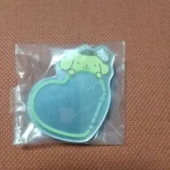 サンリオ・アクリルミラークリップ ・ポムポムプリン・くるくるクリップ・ポチャッコ