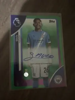 99枚限定　サヴィーニョ　サイン　マンチェスターシティ