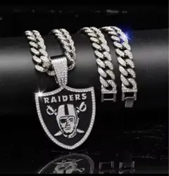 新品❣️】RAIDERS ネックレスチェーン ヒップホップ - メルカリ