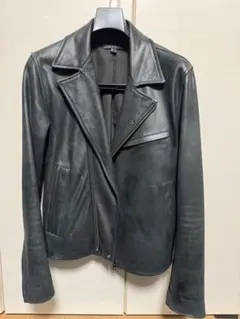 theory グレー レザーライダースジャケット XS theory グレー レザーライダースジャケット XS - メルカリ