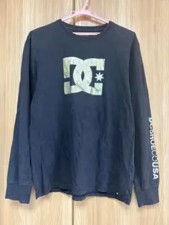 DC ロンT Mサイズ　ブラック　古着