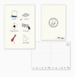 名探偵コナン B6ノート (アイテム柄 キッド)