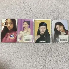 TWICE ジヒョ トレカ・オンラインくじ まとめ売り