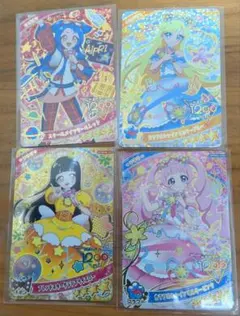 ひみつのアイプリ　リング5弾　ミラクルカード 4枚セット