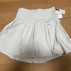 アイボリー フレアスカート Lサイズ GRL