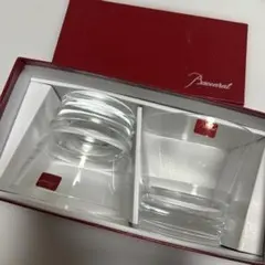 バカラ Baccarat ベガロックグラス ペア未使 用保管品