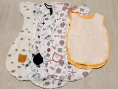 スワドルLサイズ3点セット＆新品スリーパー