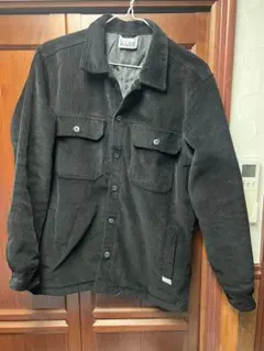 PRO CLUB コーデュロイジャケット キルティング ブラック　L