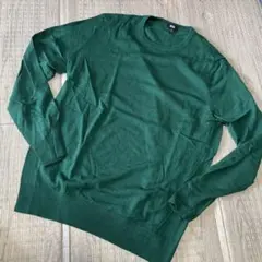 UNIQLO グリーン ニットセーター XL