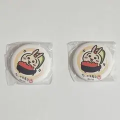 新品　ちいかわ寿司　缶バッジ　カプセル　うさぎ