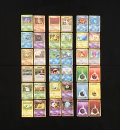 【T2034】ポケモンカード旧裏36枚まとめ売り