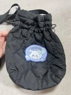 モモンガ　巾着ショルダーバック
