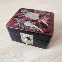 セール新品！韓国 螺鈿細工 全鎬漢作 ジュエリーボックス 横18×縦7.6