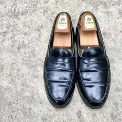 Alden987M サイズ10D コードバン　ブラックローファー Alden] 987 ヴァンラスト ブラックコードバン ペニーローファー