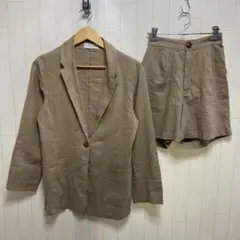 select MOCA リネンライクセットアップ