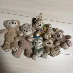 ダッフィー&シェリーメイ　ジェラトーニ　マスコットセット