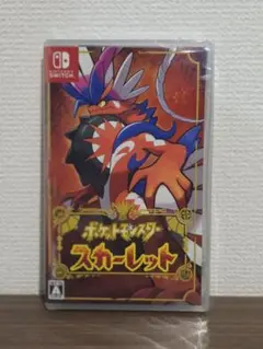 ☆Switchソフト ポケットモンスター スカーレット 新品未開封