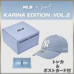 カリナ MLB korea シグネチャーアンストラクチャーボールキャップ NY