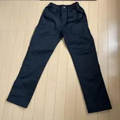 新品／未使用　ニッセン　キッズロングパンツウエストゴム　150センチ　ブラックのサムネイル
