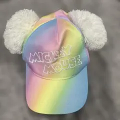 ディズニー　ミッキーマウス　グラデーションキャップ　①